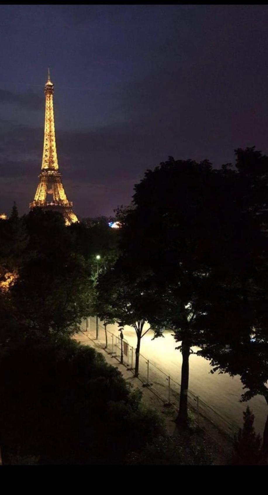 Beautiful Studio Paris Eiffel Tower Eksteriør bilde